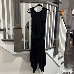 BCBGMaxAzria Elegant Black Asymmetrical Dress